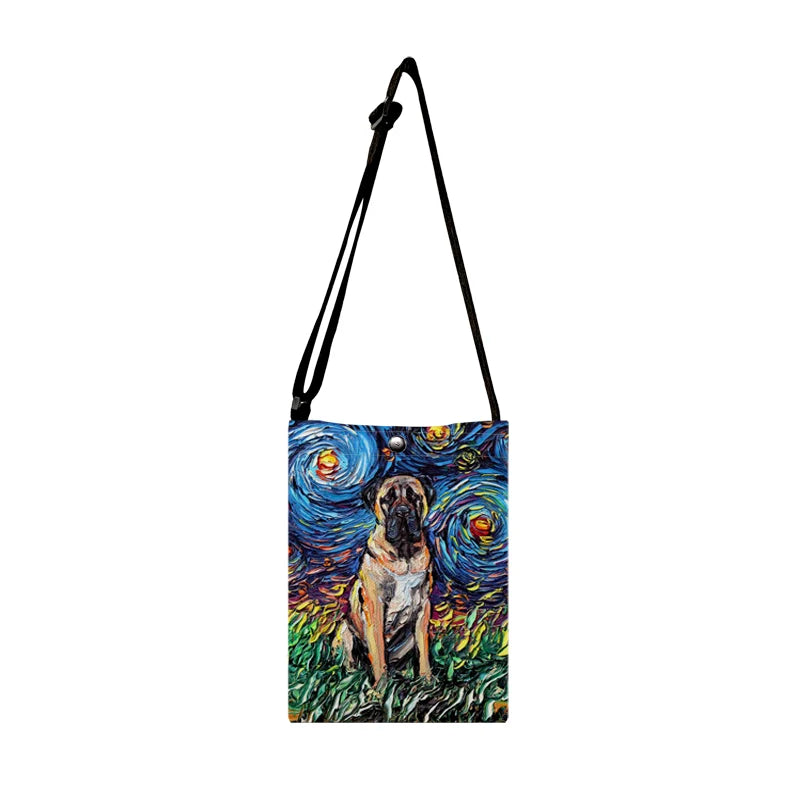 Sally™ | Starry Night shopping bag.