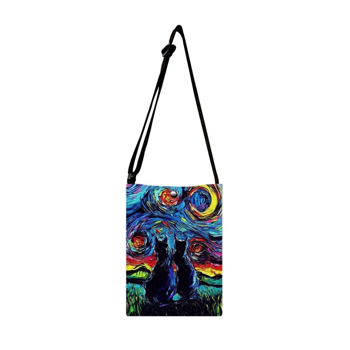 Sally™ | Starry Night shopping bag.