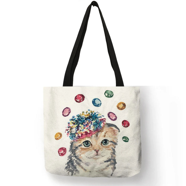 Helix ™ | Cute Cat Shopping Bag