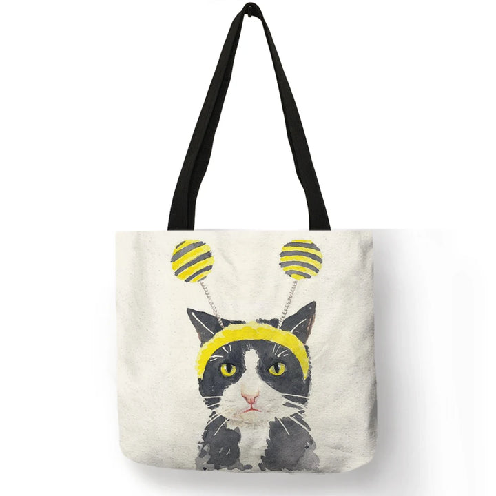Helix ™ | Cute Cat Shopping Bag