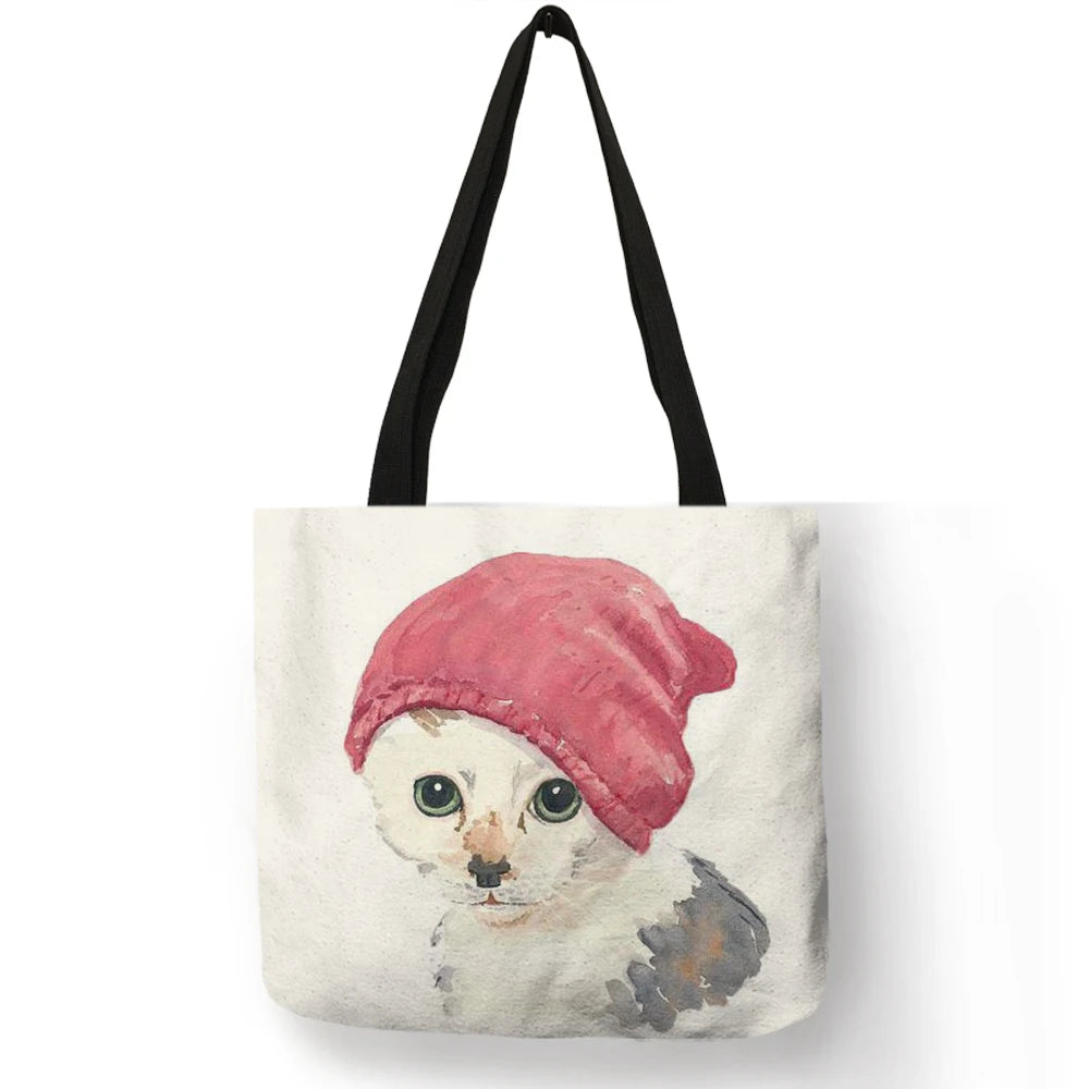 Helix ™ | Cute Cat Shopping Bag