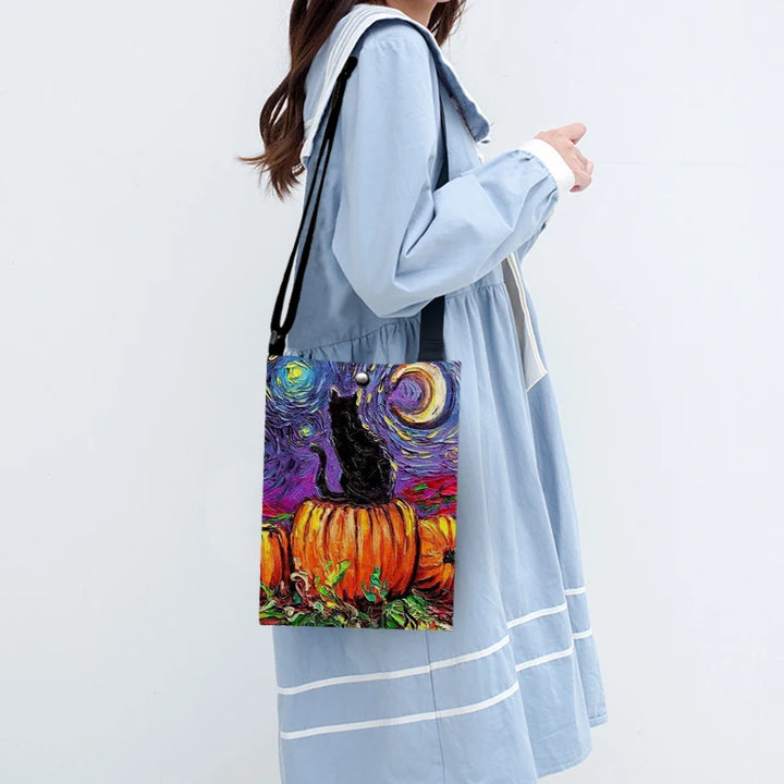 Sally™ | Starry Night shopping bag.
