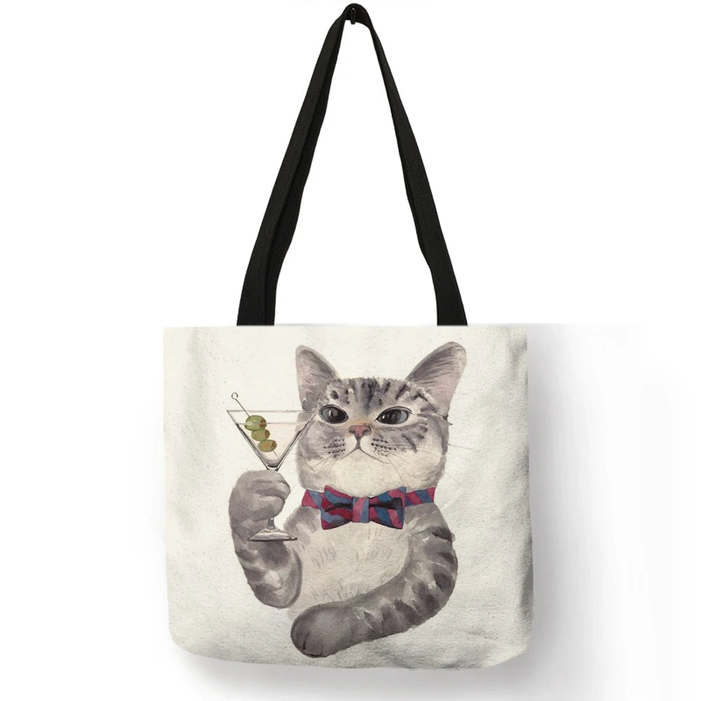 Helix ™ | Cute Cat Shopping Bag