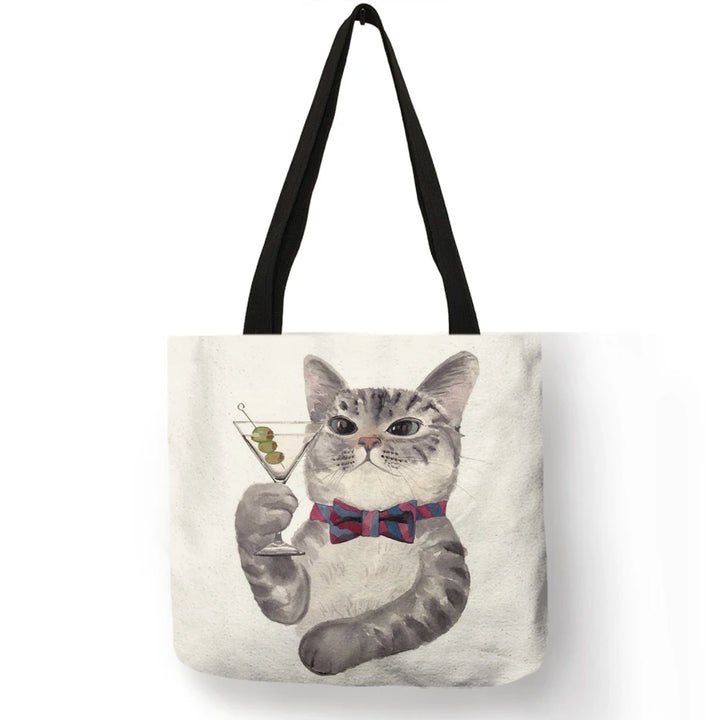Helix ™ | Cute Cat Shopping Bag