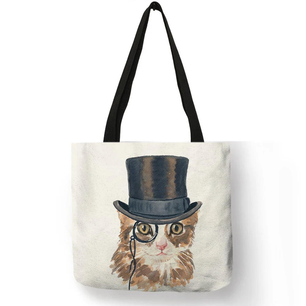 Helix ™ | Cute Cat Shopping Bag
