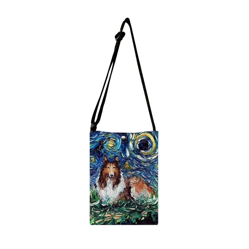 Sally™ | Starry Night shopping bag.