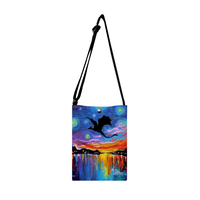 Sally™ | Starry Night shopping bag.