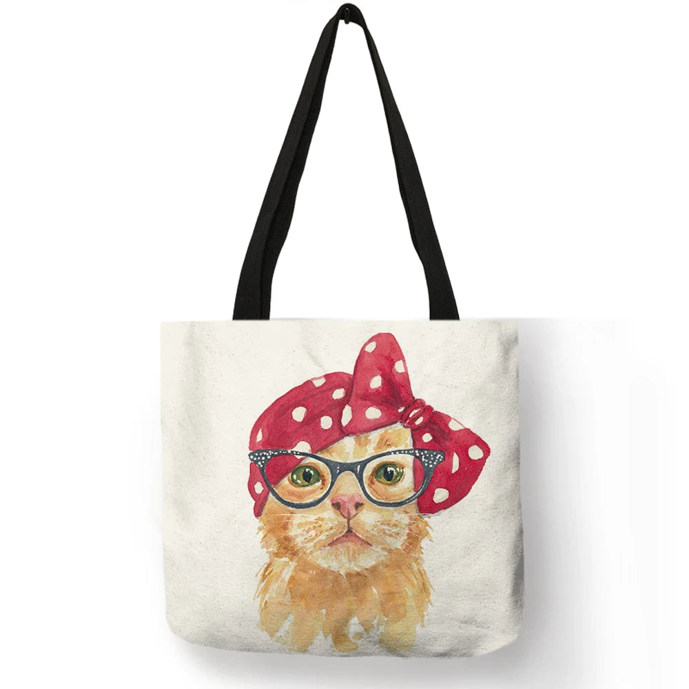Helix ™ | Cute Cat Shopping Bag