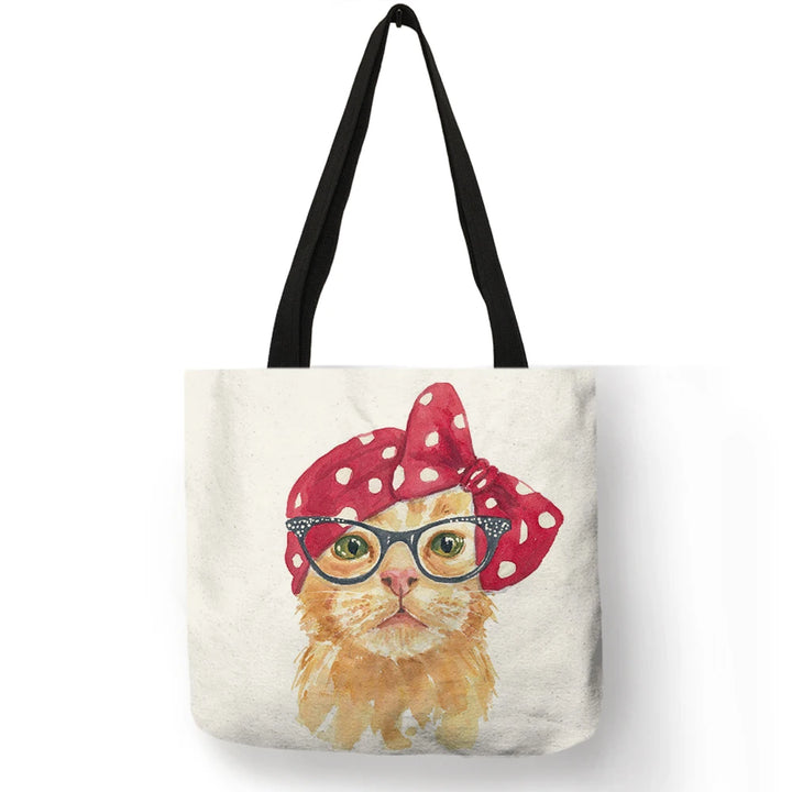 Helix ™ | Cute Cat Shopping Bag