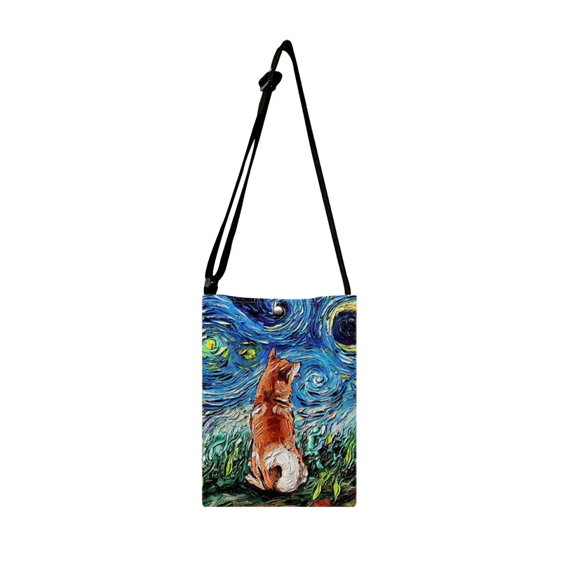 Sally™ | Starry Night shopping bag.