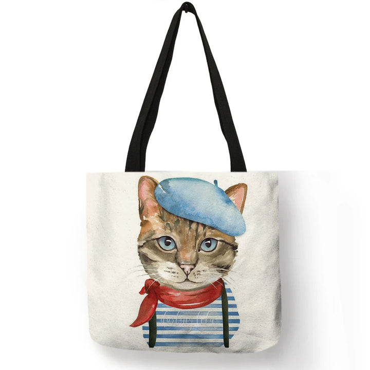 Helix ™ | Cute Cat Shopping Bag