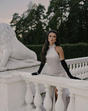 White Scarlet Dress