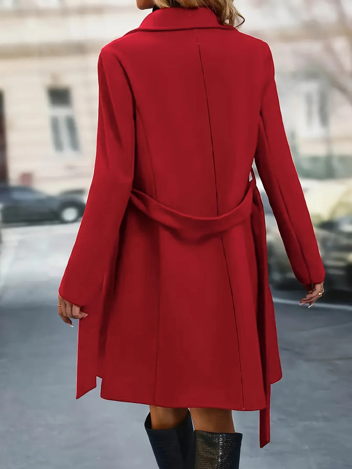 Eden™ | Stylish Double-Breasted Trench Coat