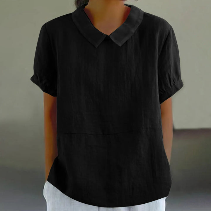 Amalie ™ | Relaxed Fit Collared Blouse