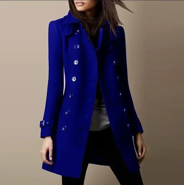 Eliza™ | Stylish Double-Breasted Coat