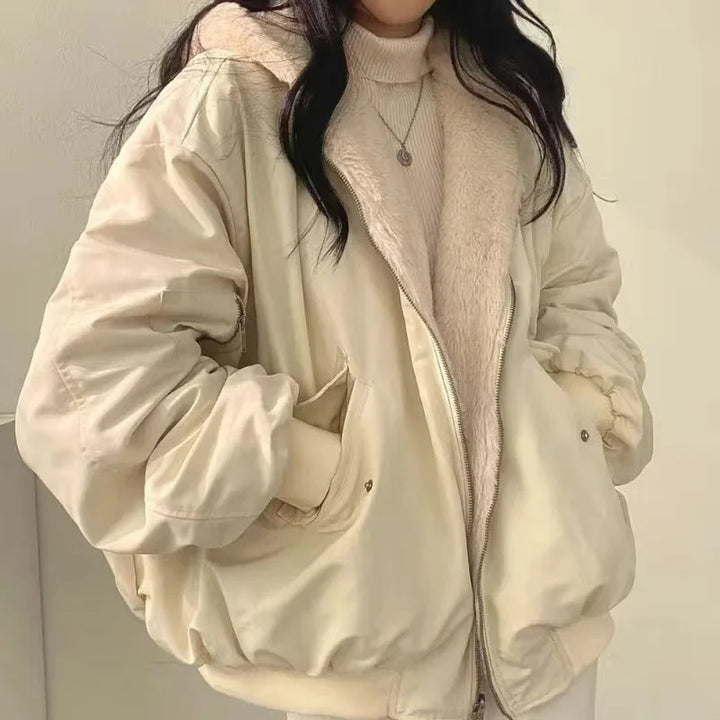 Heidi | Stylish Oversized Bomber Jacket