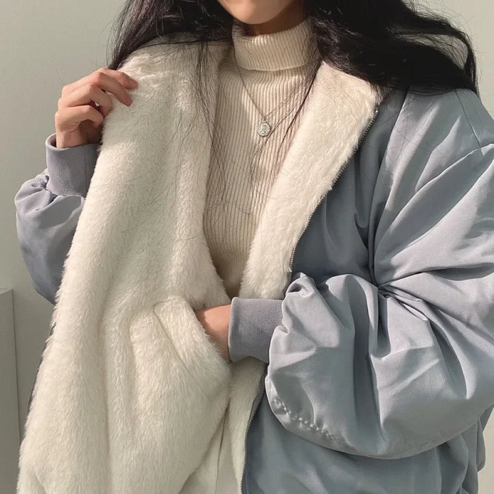 Heidi | Stylish Oversized Bomber Jacket